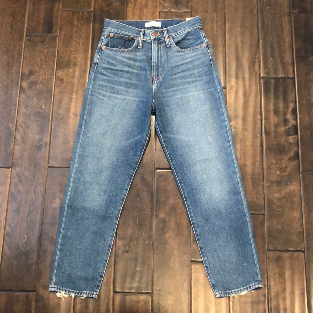 Madewell The Momjean in Downy Wash